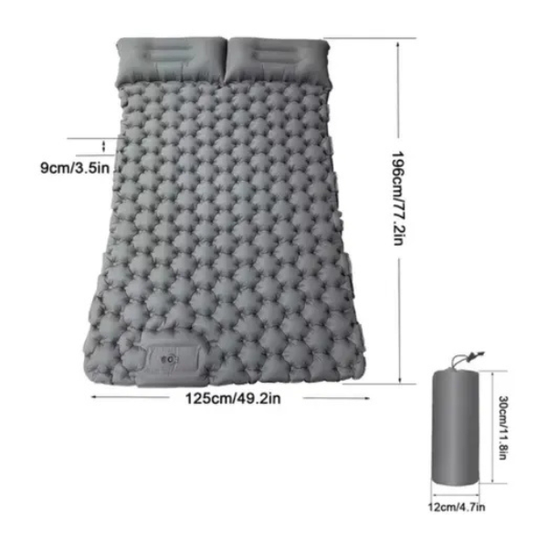 Miniatura 3 de Colchon Autoinflable Doble Para Acampar